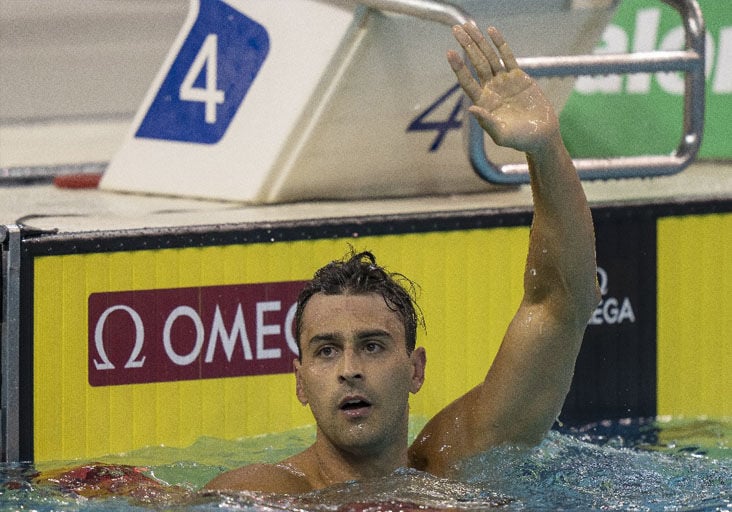 QUALIFIED in 50M BUTTERFLY: Dylan Carter (Image obtained at trinidadexpress.com)